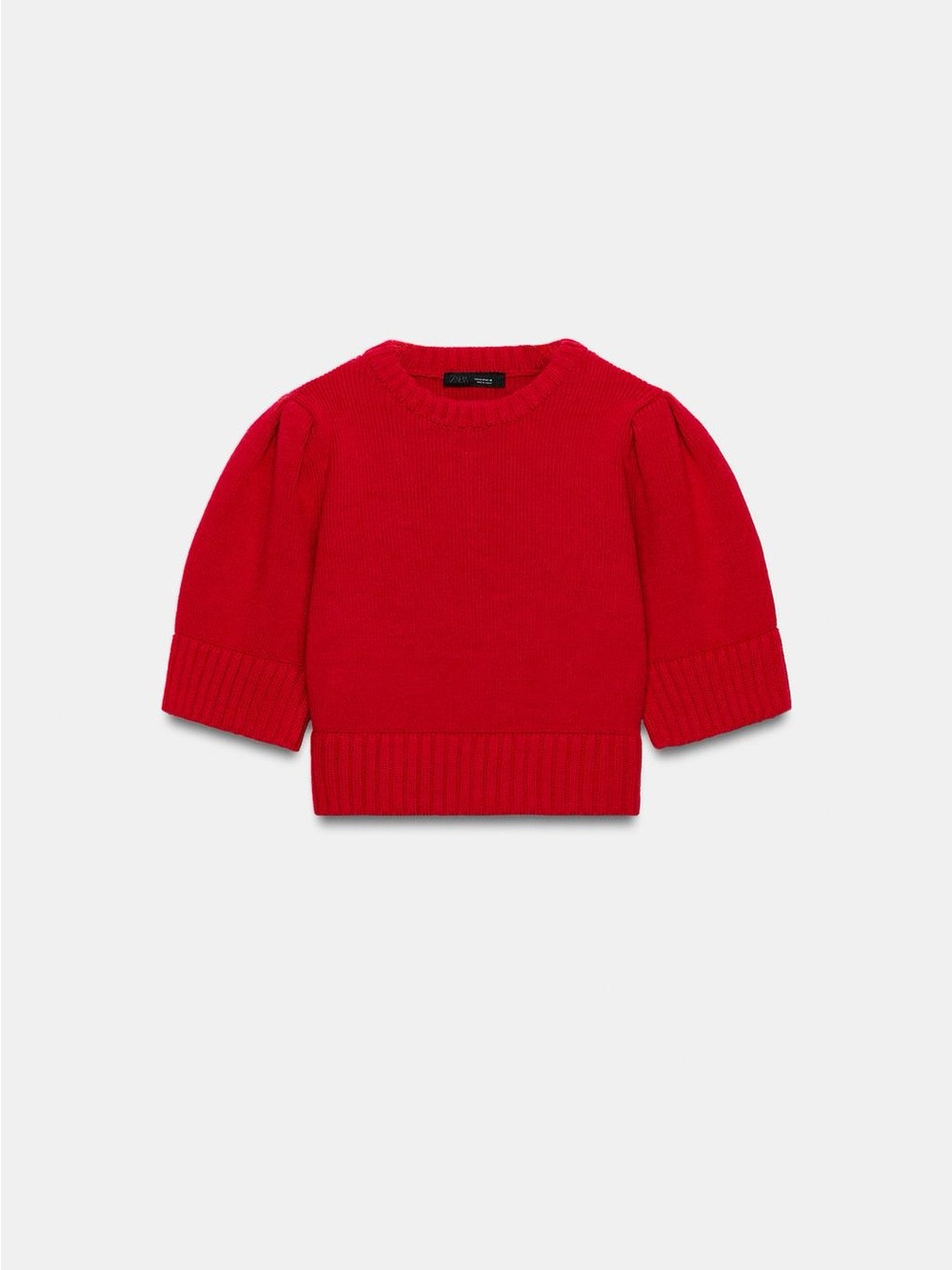 ZARA BNWT KNIT JUMPER. RED 3991/001/600 - Picture 6 of 9